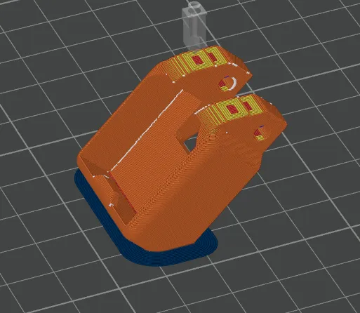 iFlight XL10 GPS holder for Foxeer M10Q-250