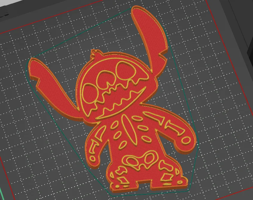 Mô hình Stitch Spooky Dễ Thương