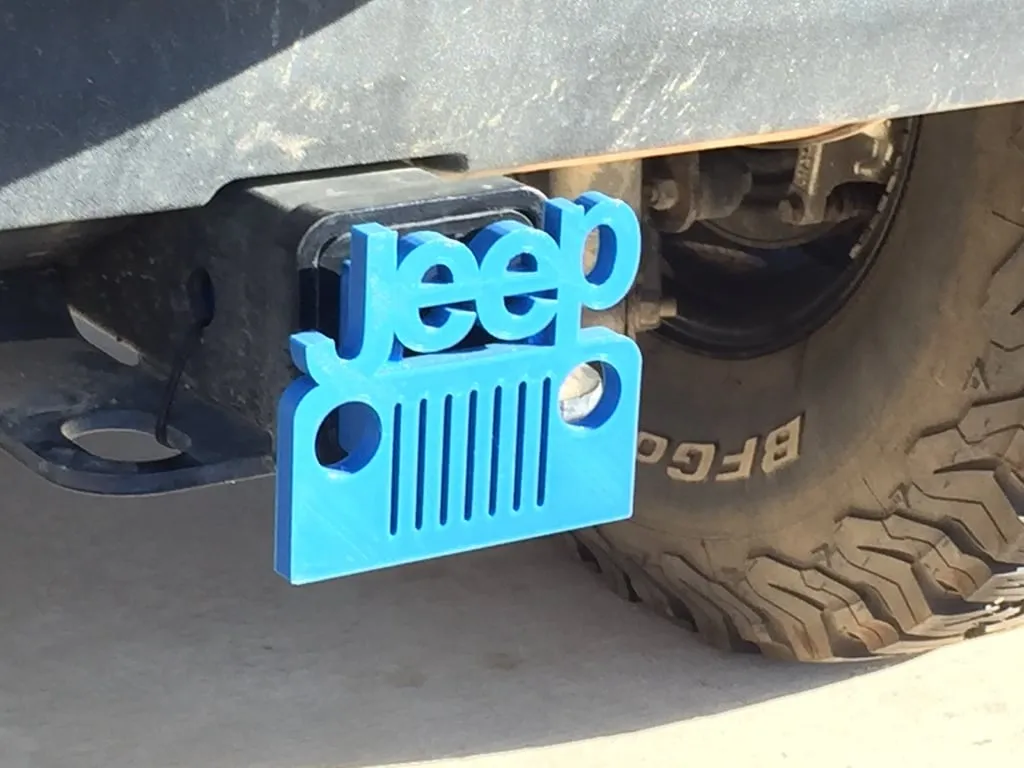 Tiêu đề Vỏ xe Jeep Tow Hitch Tóm tắt Đây là vỏ xe kéo có logo