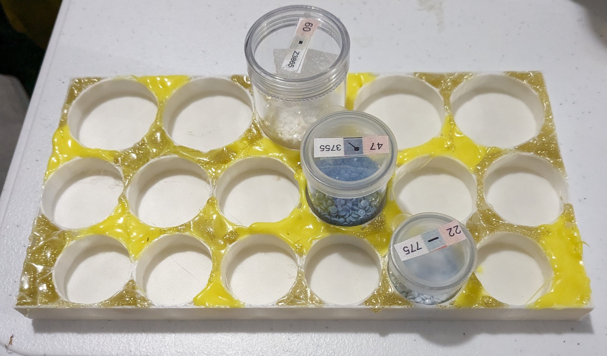 Khay Đựng Hủ Đựng Kim Cương Giả