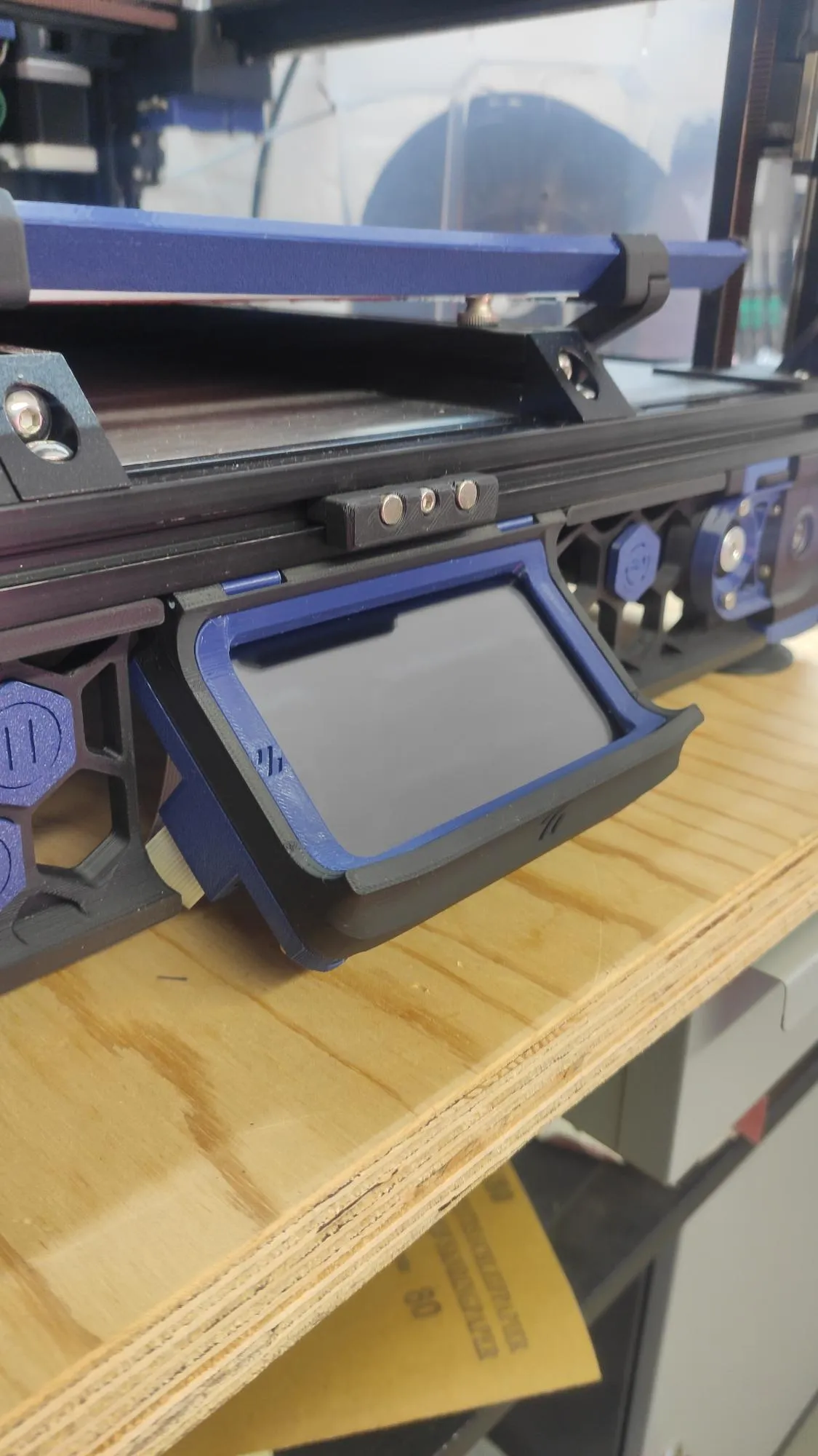 Voron 2.4 - Touch screen/Waveshare mount 4.3" - with hinge