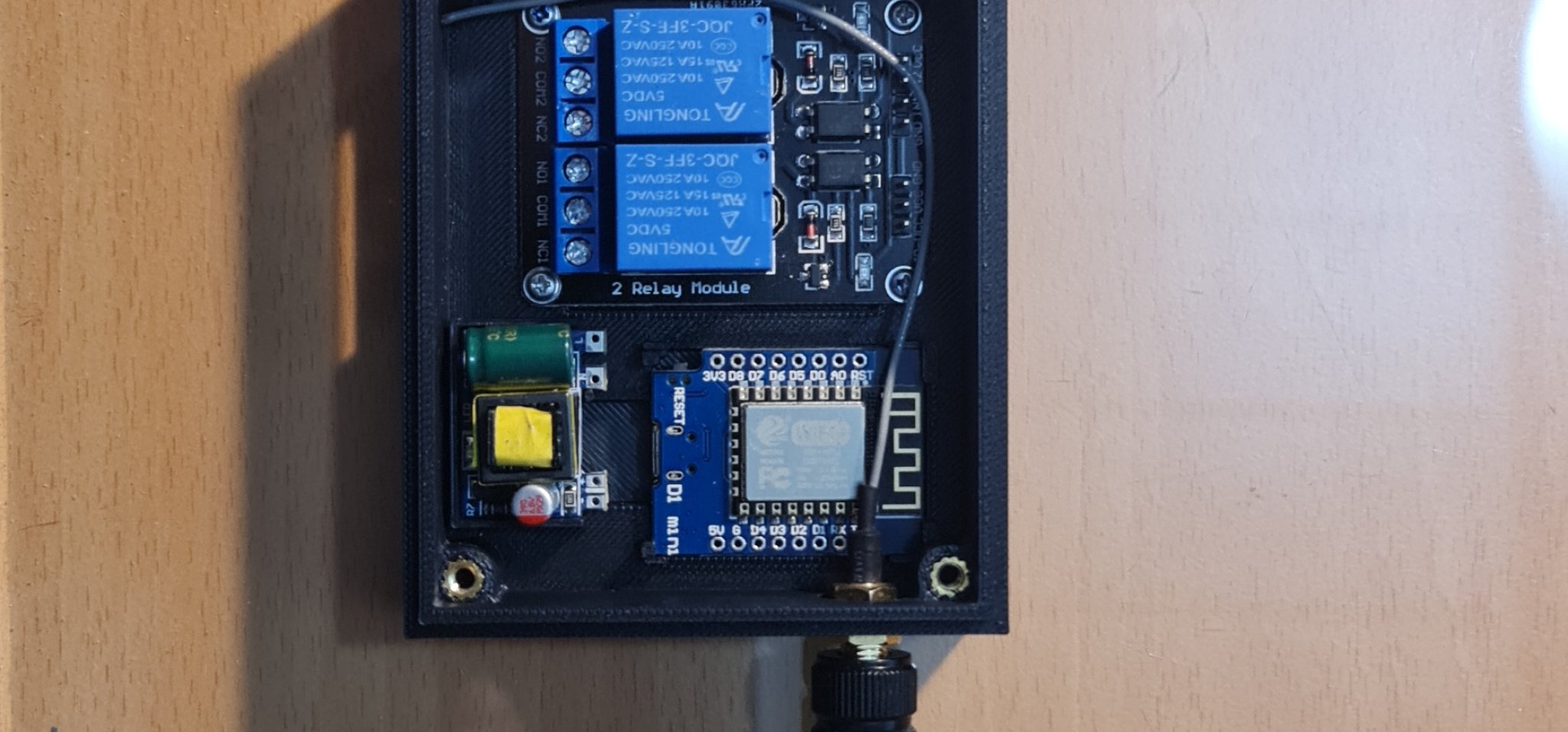 Tiêu đề Hộp Rơle mini D1 có ăng ten ngoài Tóm tắt Tôi chỉ cầ