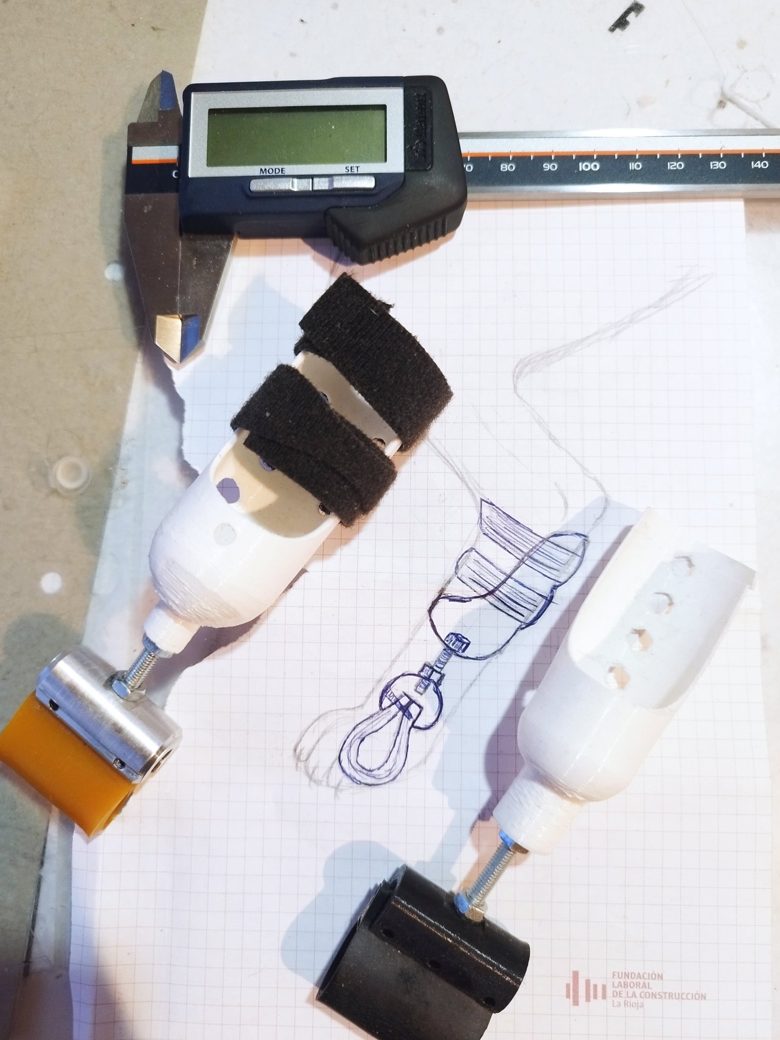 Tiêu đề Protesis para patas de gato o perroChân giả cho bàn chân chó