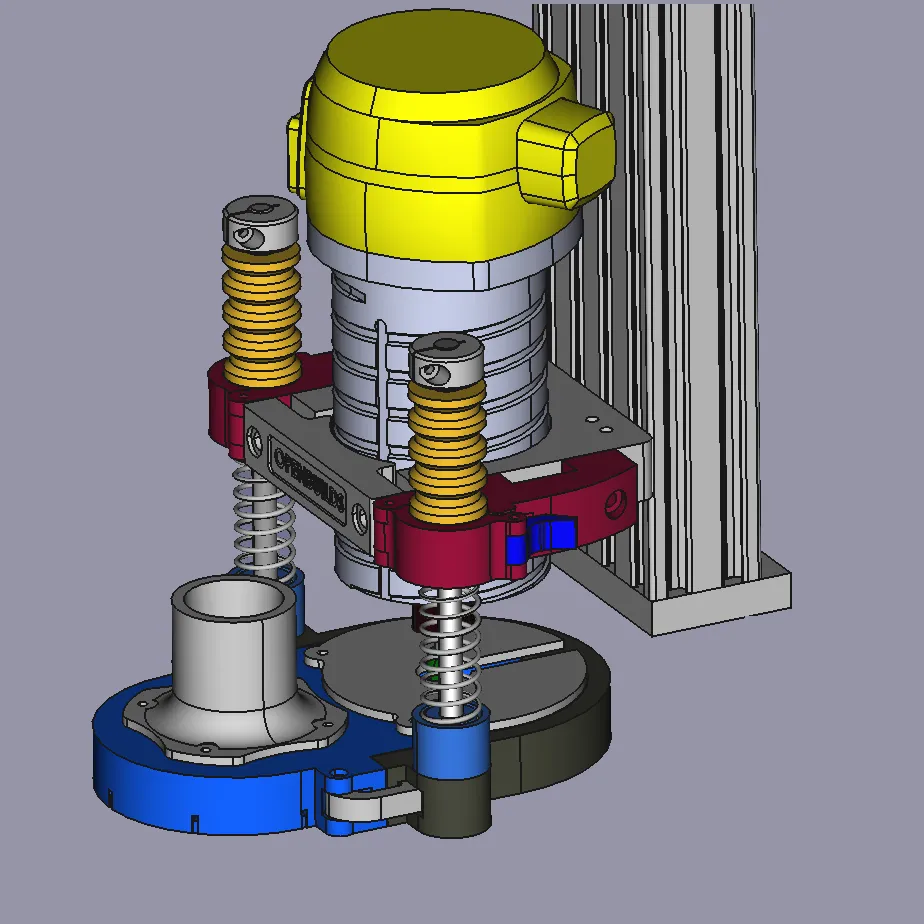 Spring Loaded Variable Height Cnc Dust Shoe for OpenBuilds Cnc.