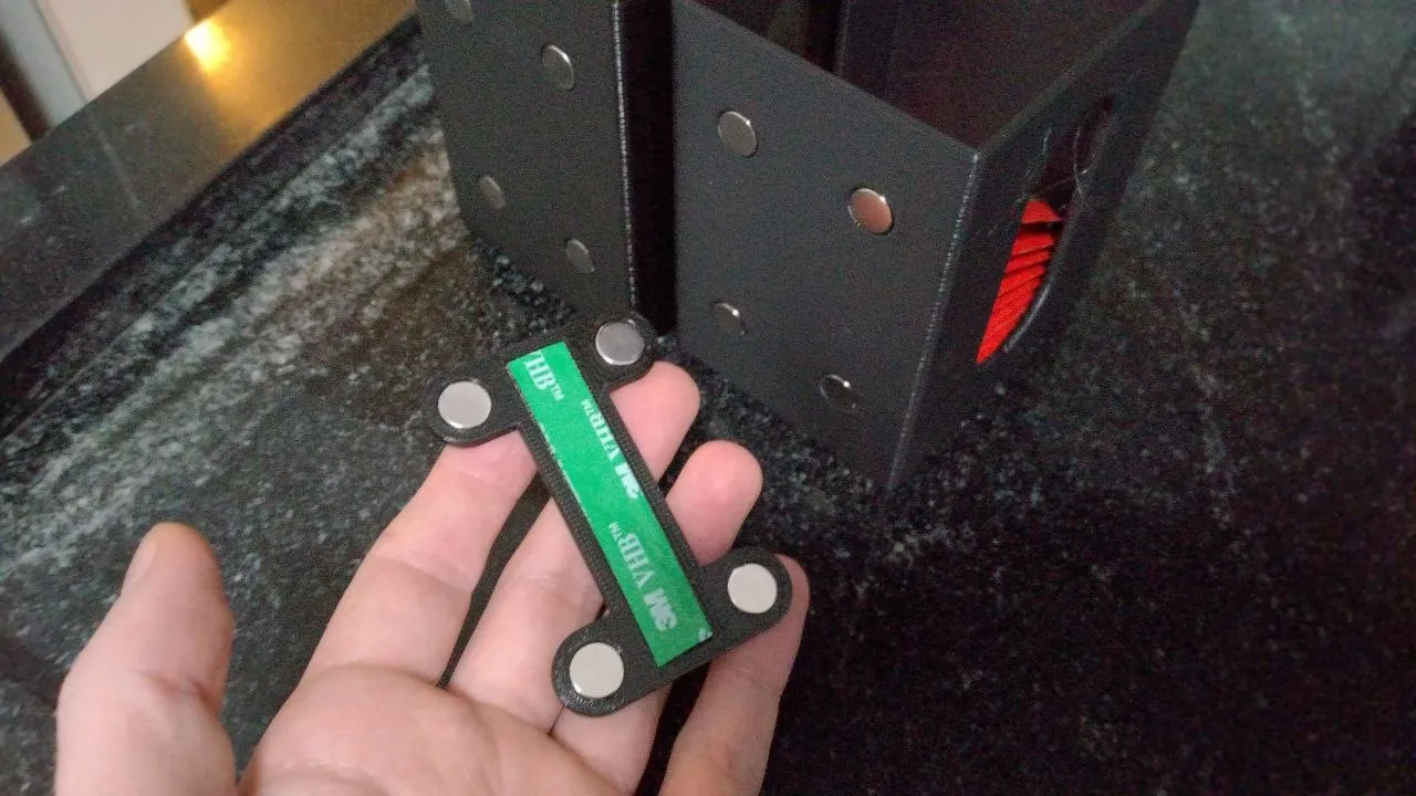 Giá đỡ nam châm cho Hộp đựng túi trà nam châm gắn tủ lạnh