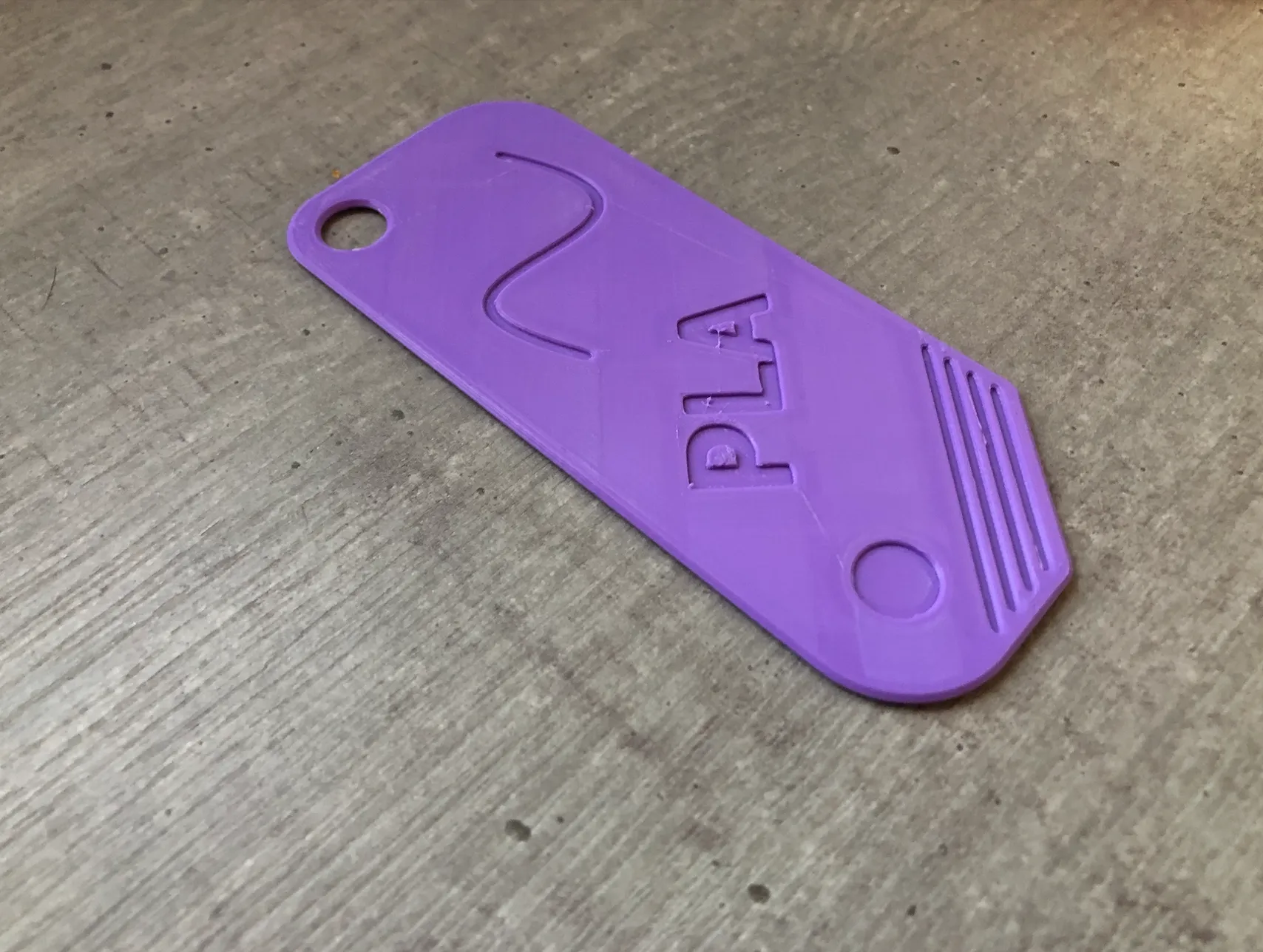 Tiêu đề Filament swatch PLA Filament Farbmuster PLA Tóm tắt In mẫu