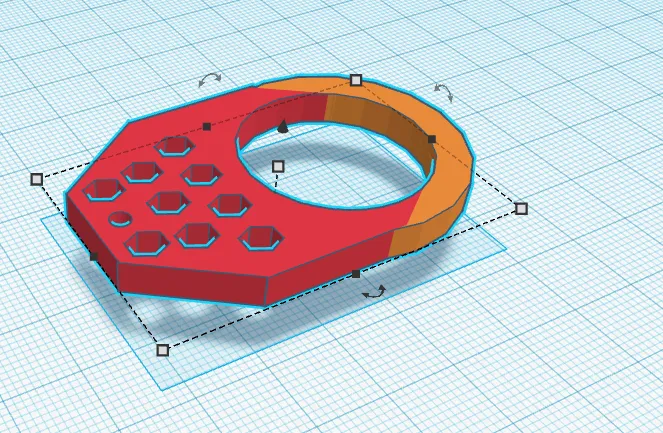 Móc Khóa Oring - Beakring Có Vòng Bi Quay