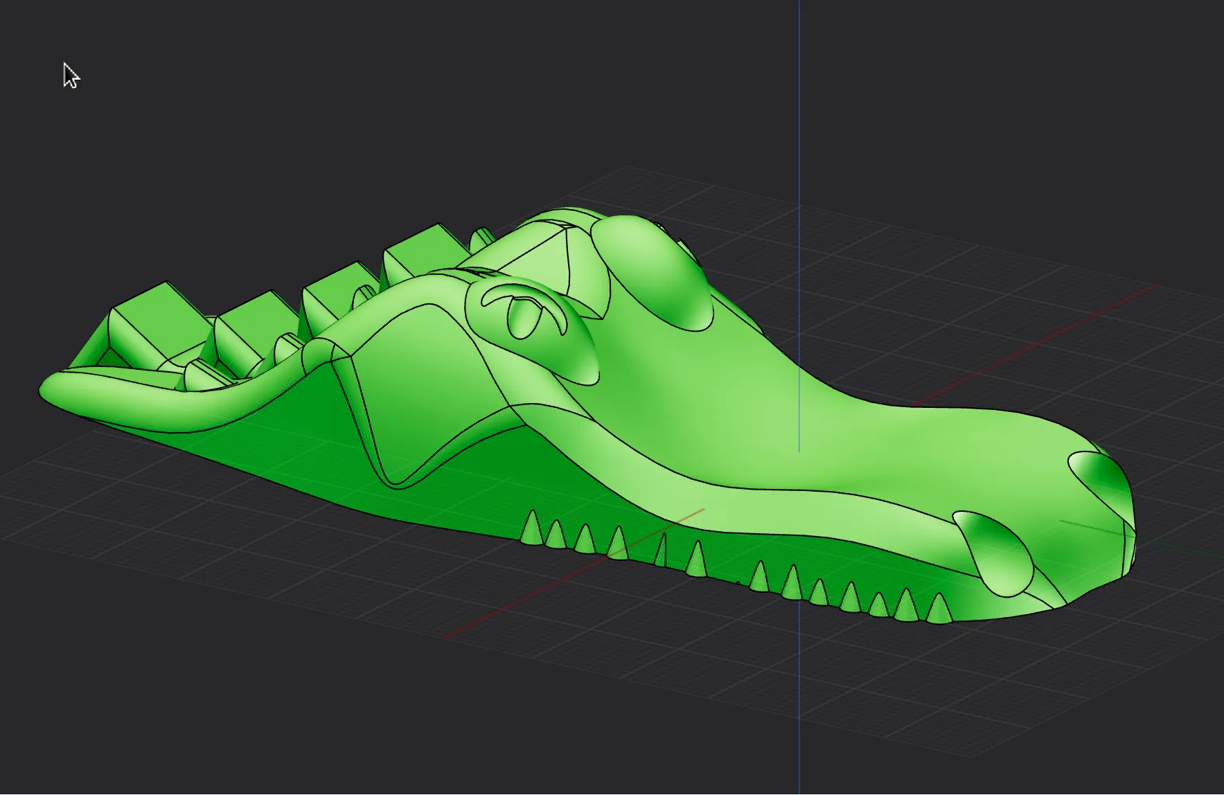 Cá Sấu Bơi Lội