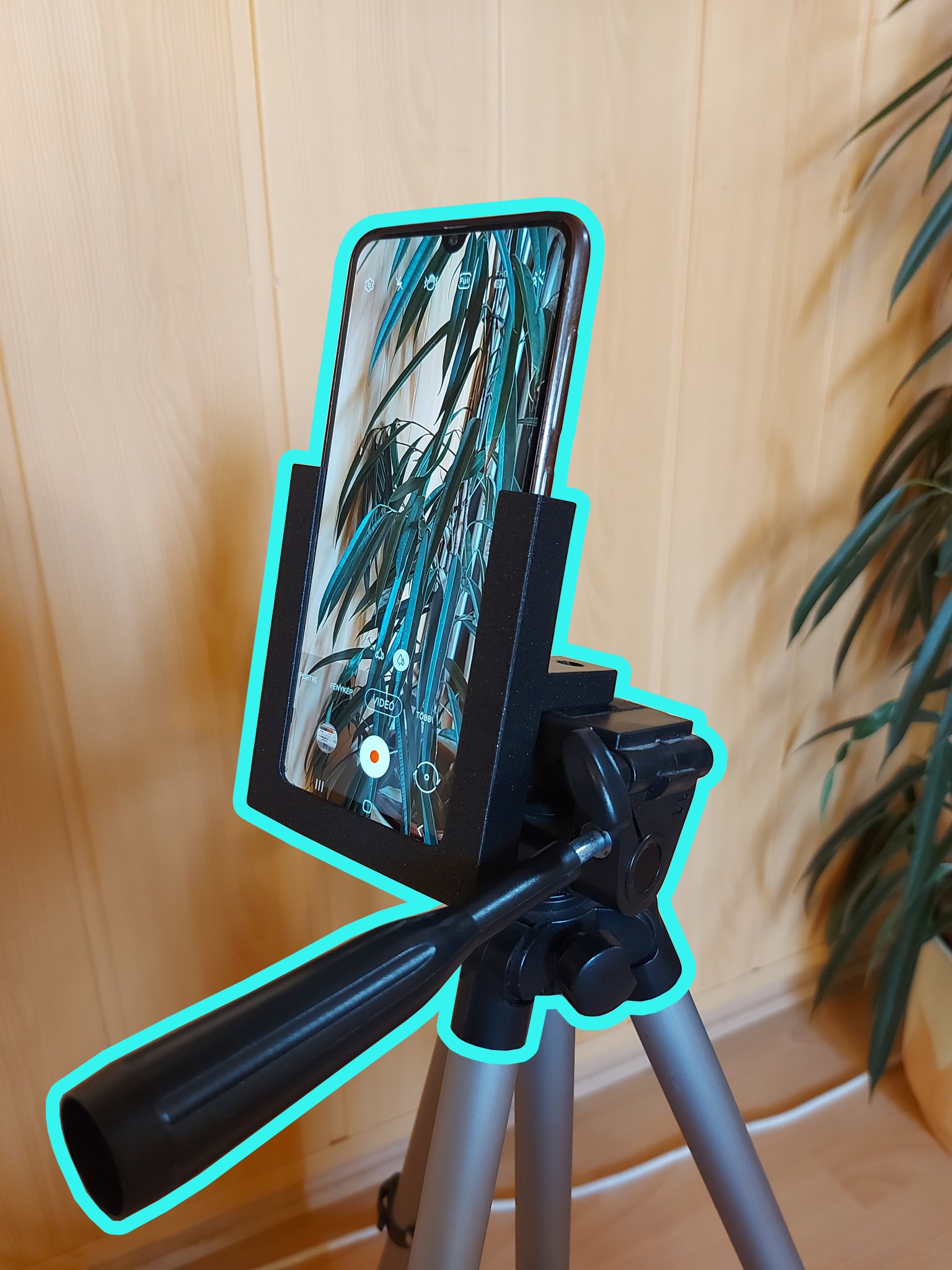 Tiêu đề Giá đỡ điện thoại cho chân đế máy ảnh Tóm tắt