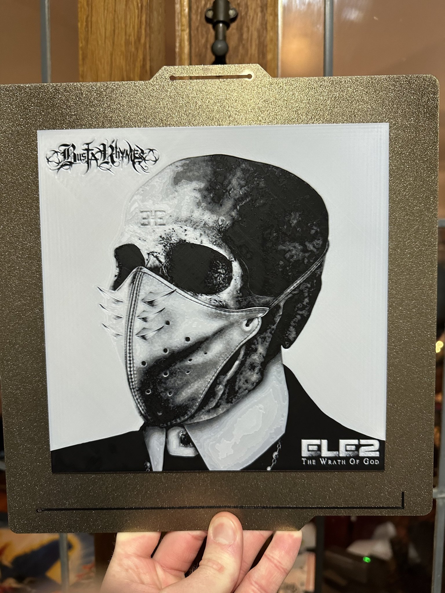 Bìa Album Busta Rhymes E.L.E. 2 - Tượng Hueforge