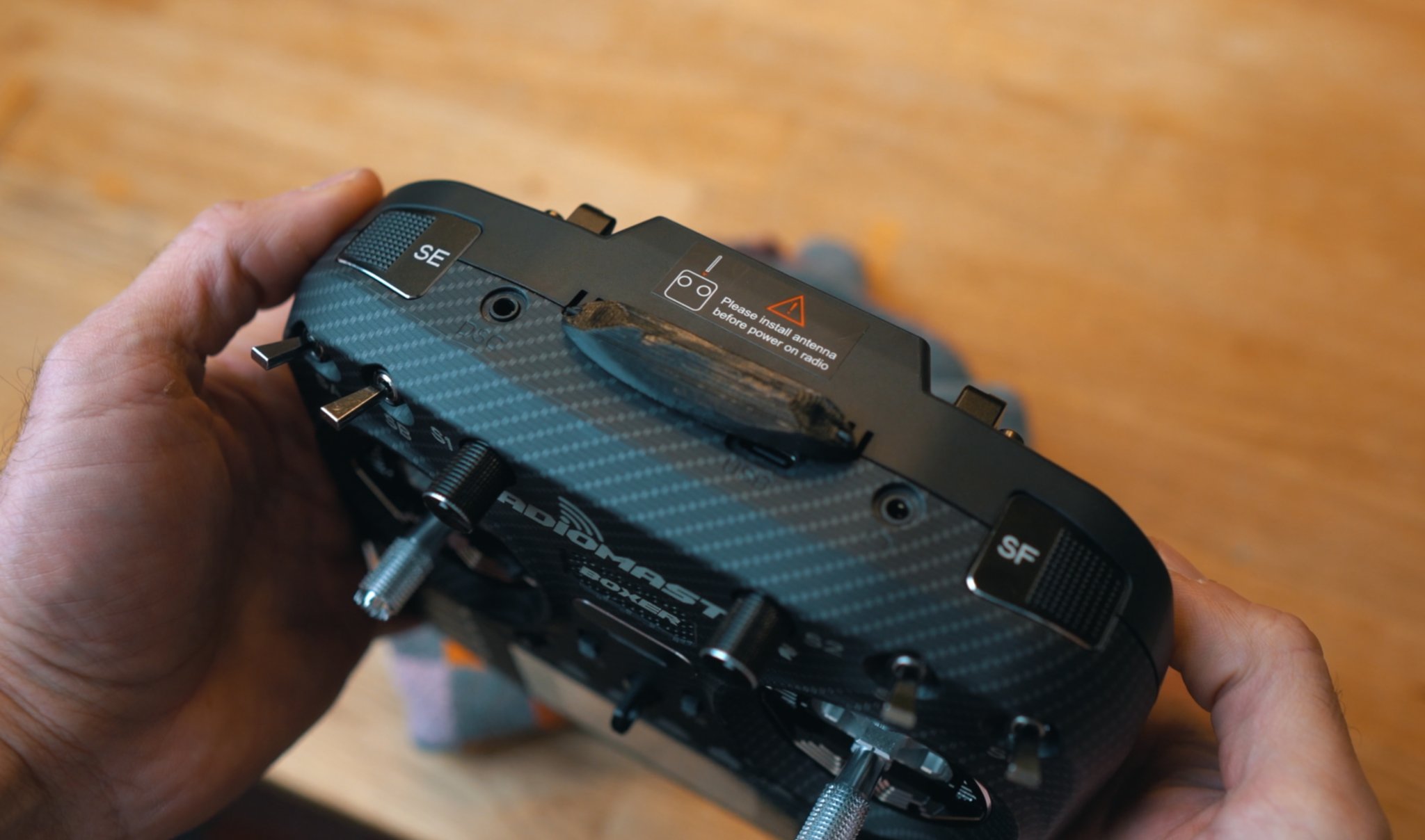 Tiêu đề Radiomaster Boxer ELRS mod ăng-ten Tóm tắt Một sửa đổi