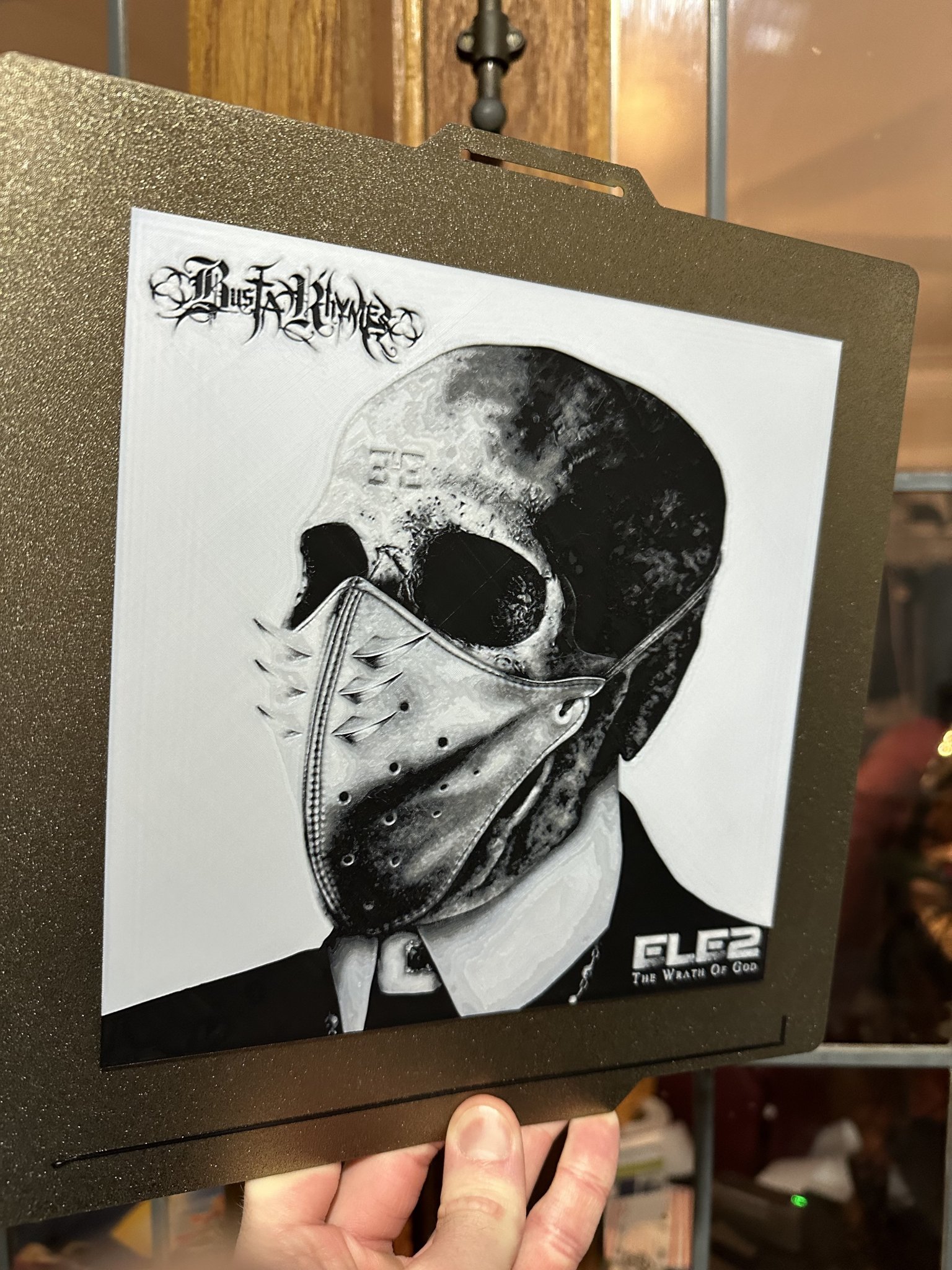 Bìa Album Busta Rhymes E.L.E. 2 - Tượng Hueforge