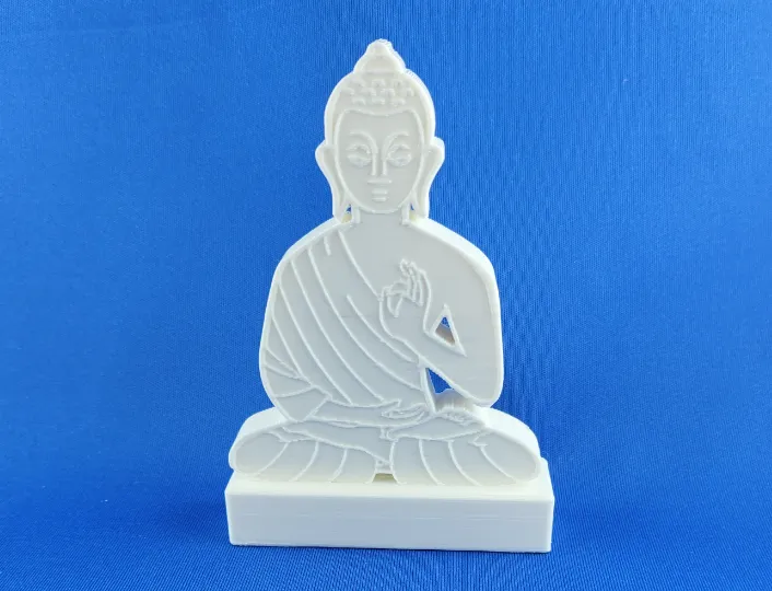 Tượng Phật Zen Trên Bệ
