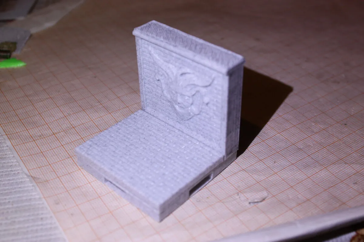 OpenForge Orface Brick Wall with Floor and Base 2x2 Openlock Magnetic Triplex