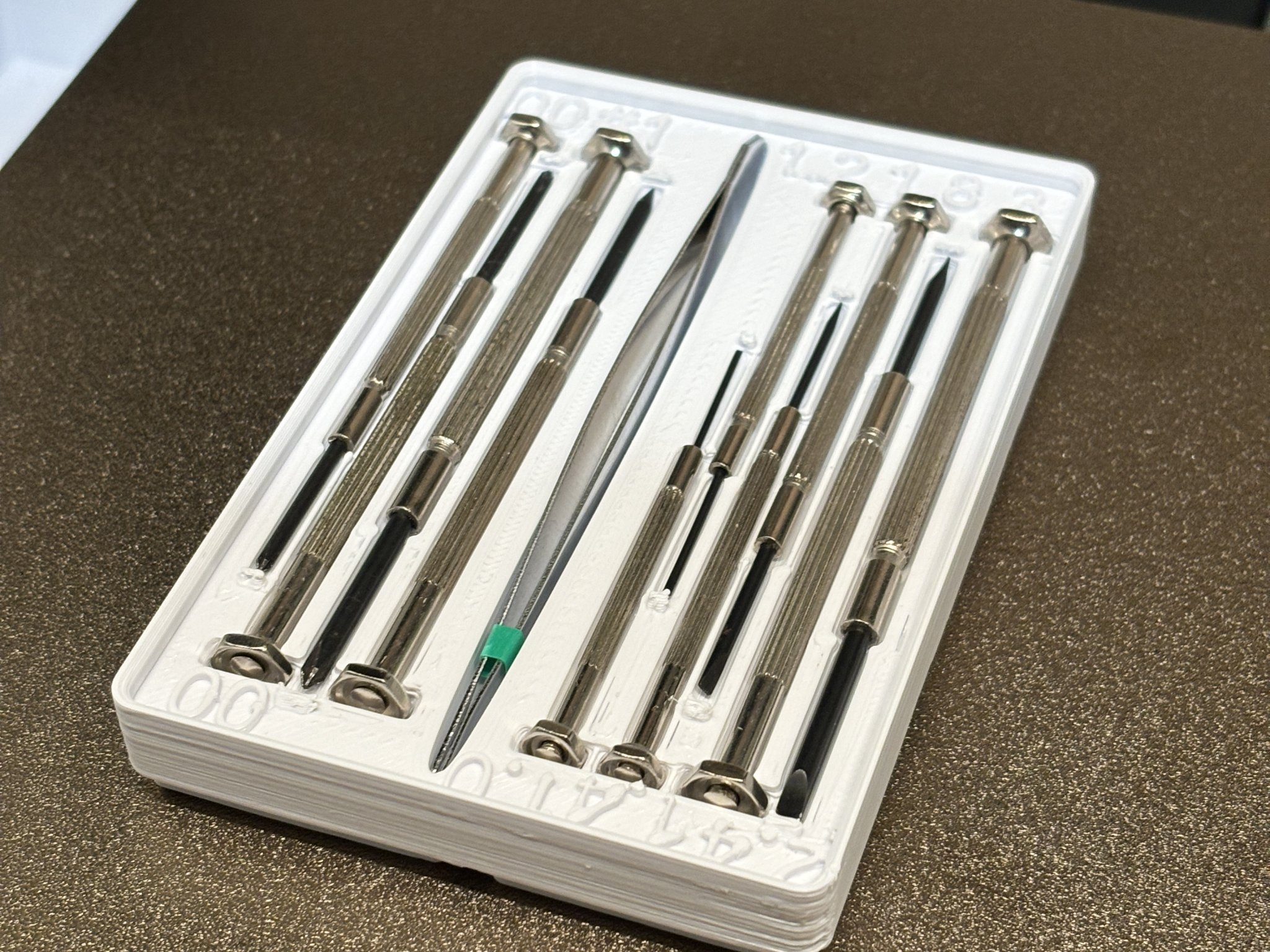 Tiêu đề Tua vít chính xác 11 chiếc Craftright - Gridfinity 3x2 Tóm t