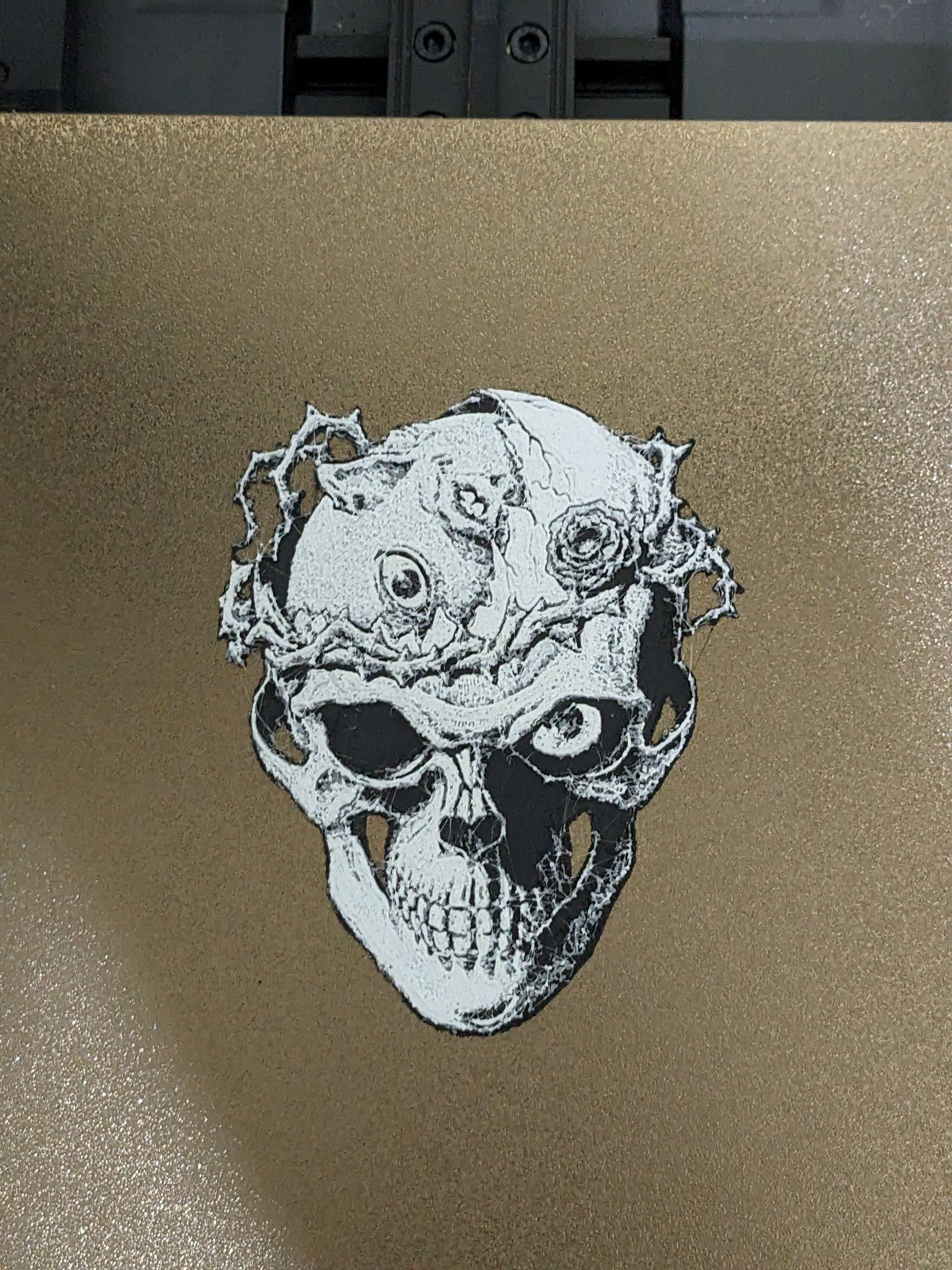 Tiêu đề Skull Knight từ Berserk - HueForge Tóm tắt HueForge - Skull