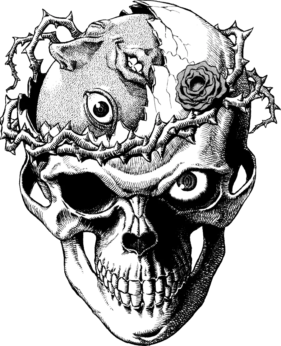 Tiêu đề Skull Knight từ Berserk - HueForge Tóm tắt HueForge - Skull