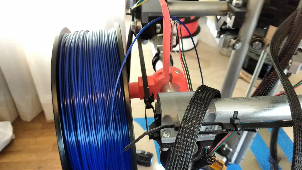 MPCNC-C (23.5 mm conduit) Spool Hook with Filament Guide
