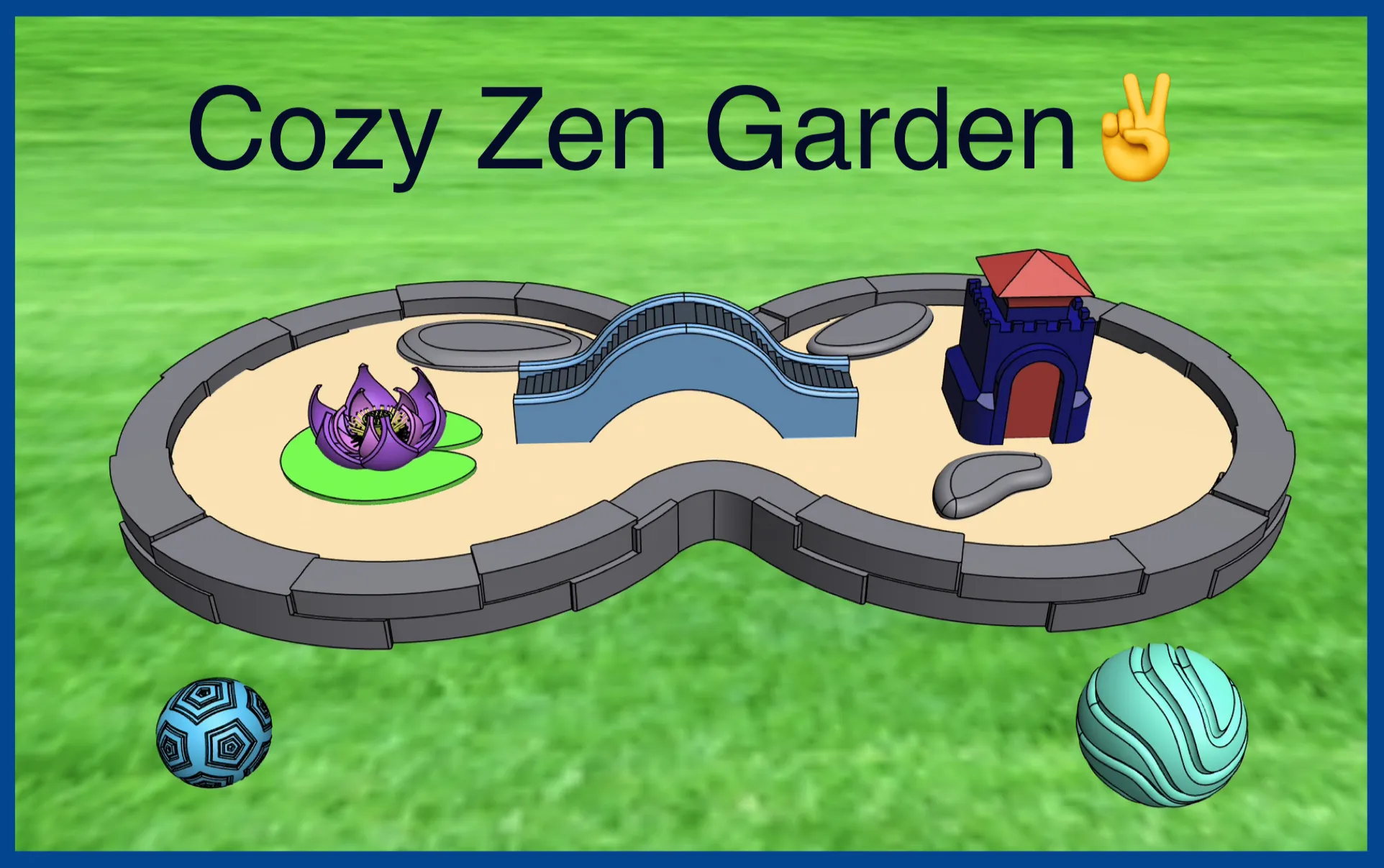 Tiêu đề Khu vườn Zen ấm cúng Tóm tắt Khu vườn Zen nhỏ ấm