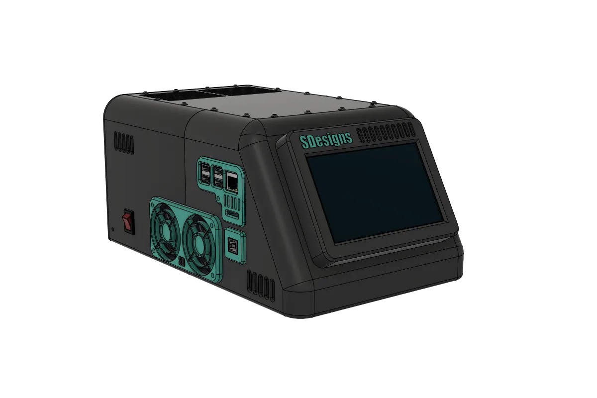 Tiêu đề Hộp AIO Klipper từ xa Tóm tắt Vỏ bọc cho SKR 3 EZ Ras