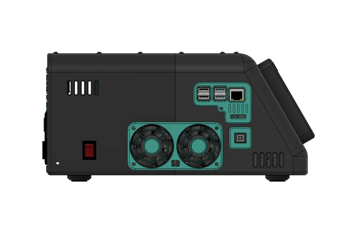 Tiêu đề Hộp AIO Klipper từ xa Tóm tắt Vỏ bọc cho SKR 3 EZ Ras