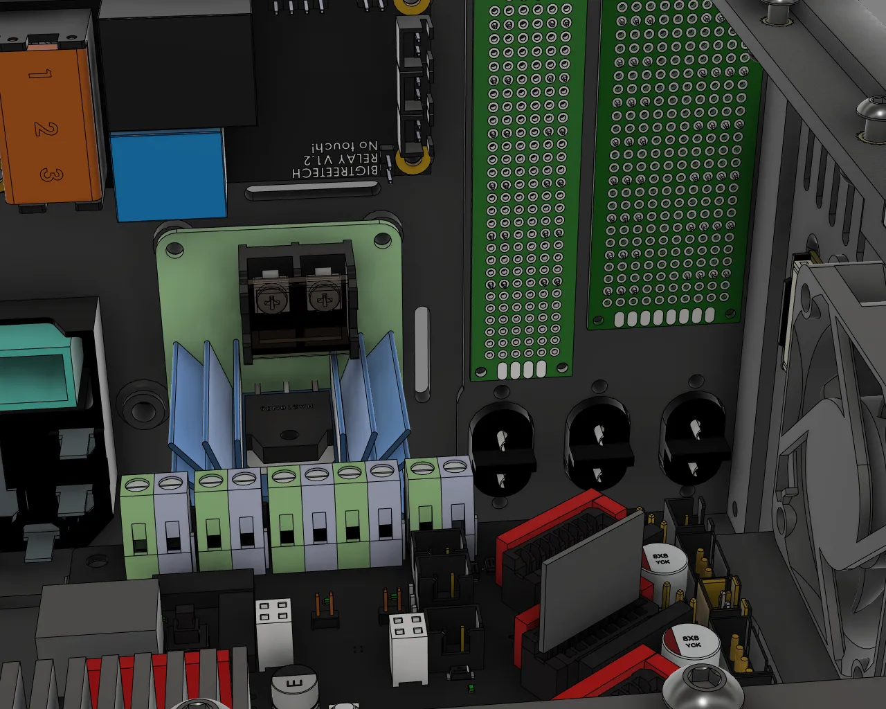 Tiêu đề Hộp AIO Klipper từ xa Tóm tắt Vỏ bọc cho SKR 3 EZ Ras