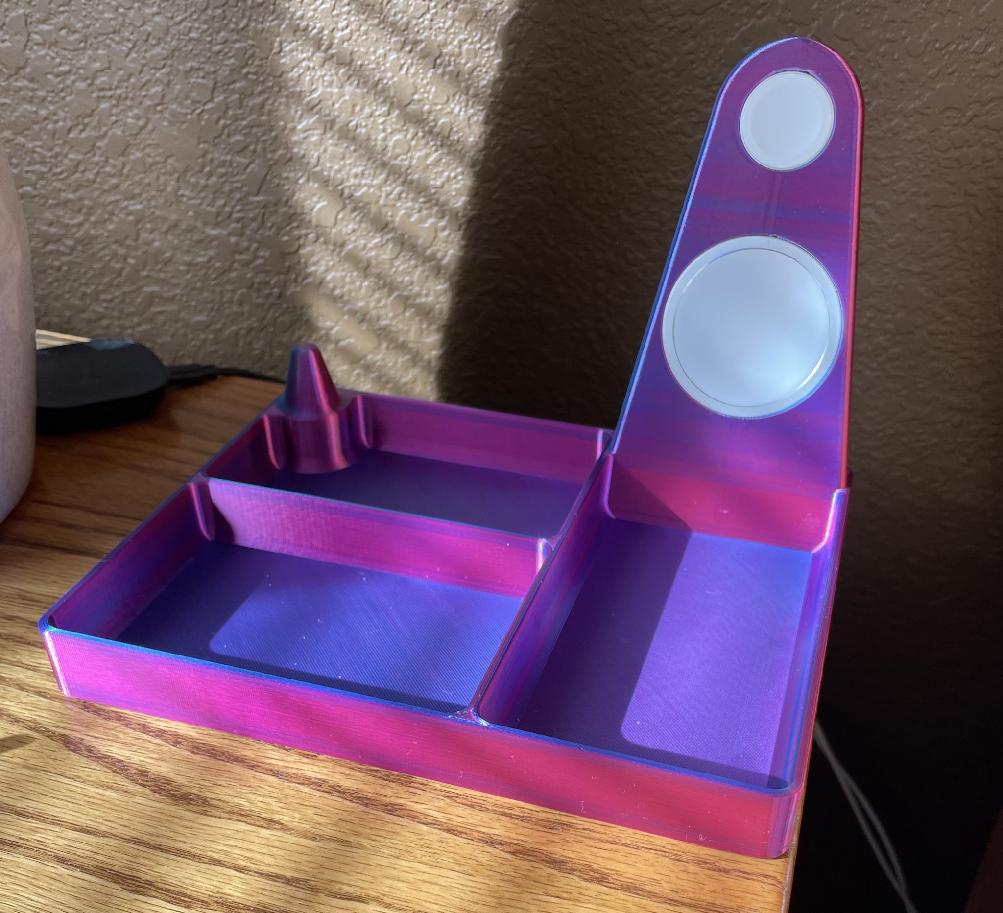 EDC Tray StandBy Mode MagSafe iPhone and Apple Watch Stand