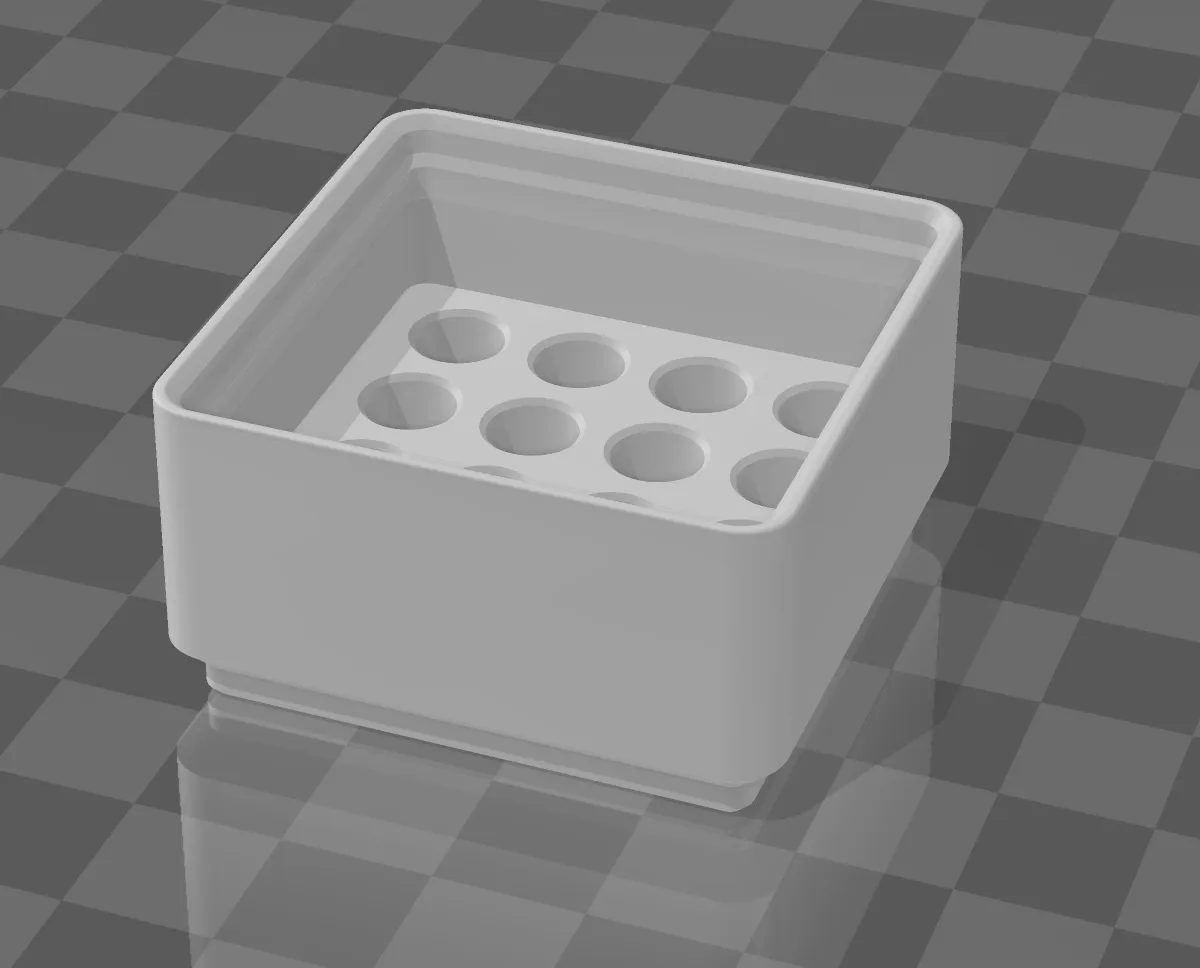 Tiêu đề Thùng đầu phun Gridfinity MK6 Tóm tắt Remix 2 bản Một