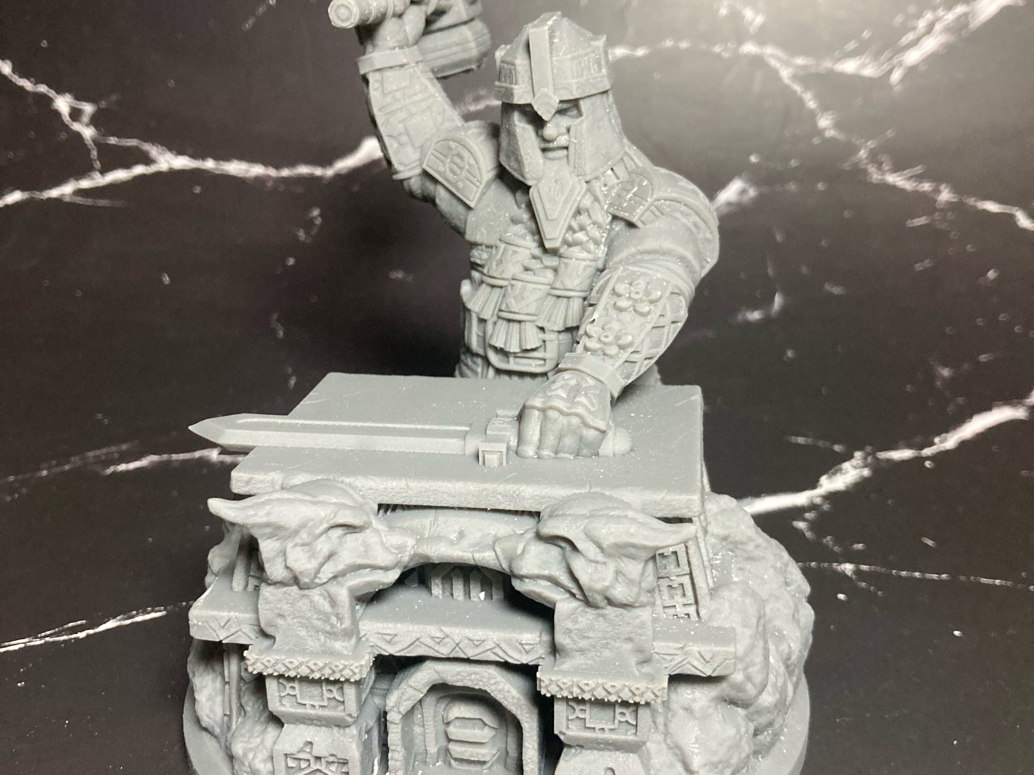 Tiêu đề Vị thần người lùn - Vị thần Durin Stoneheart - Kickstar