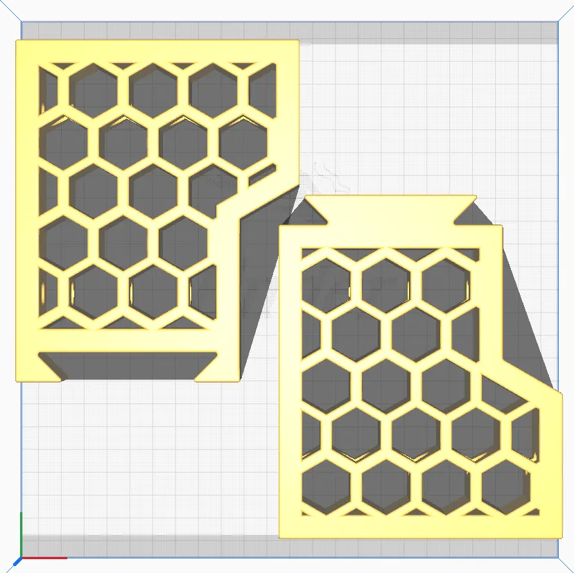 Hex Monitor Stand Legs