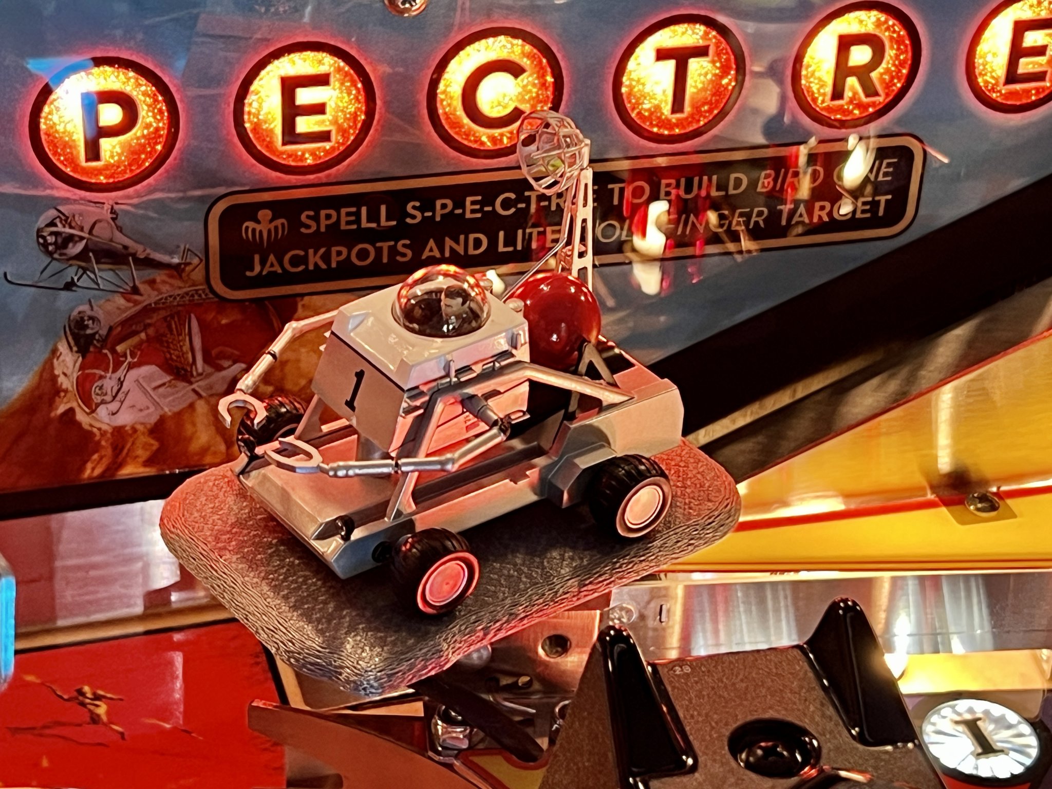 Tiêu đề Moon Buggy Diverter Mount cho Stern Bond Pinball Tóm tắt Một