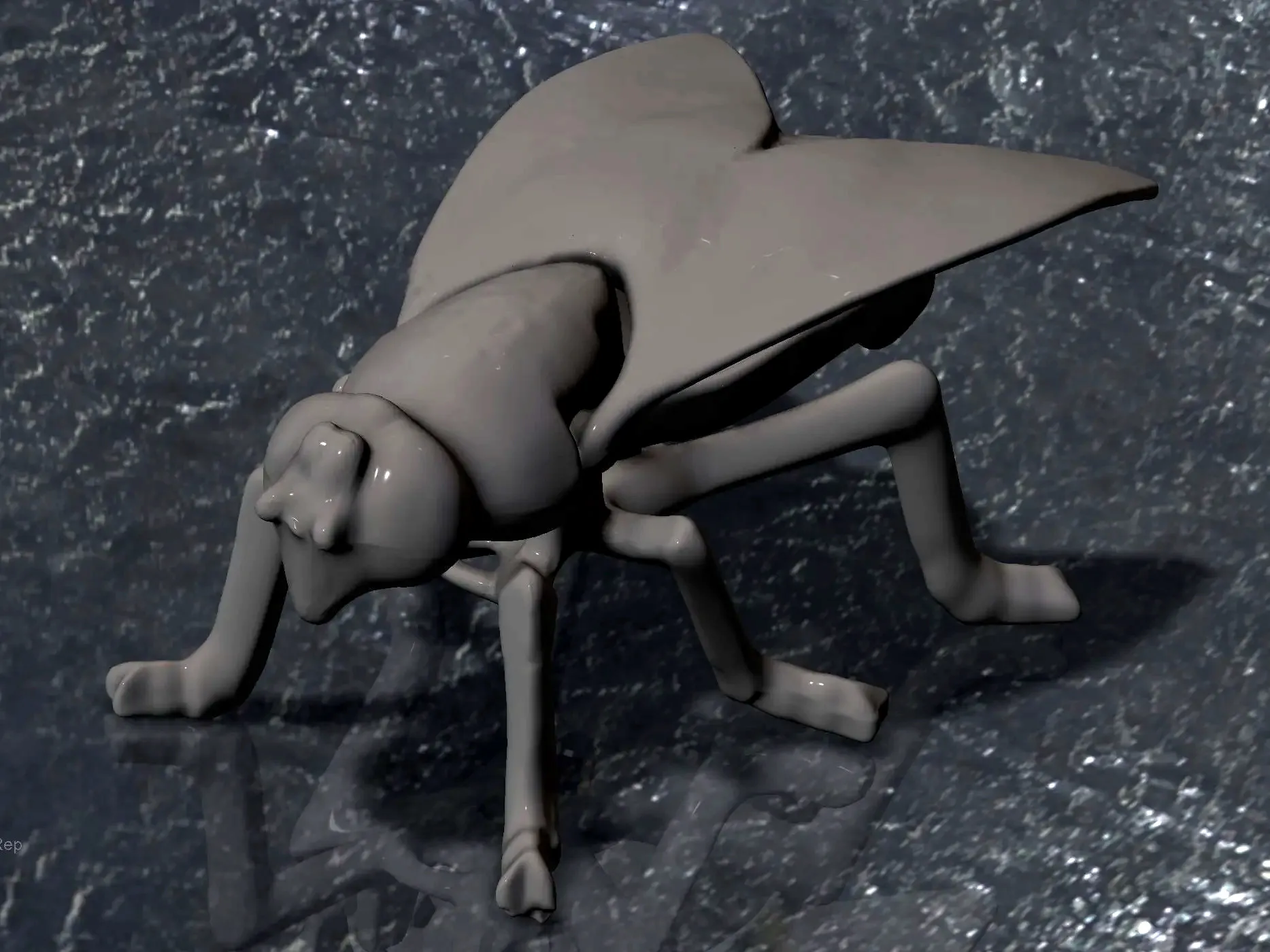 Tiêu đề Con ruồi Tóm tắt Bản quét hộp đựng que diêm bằng