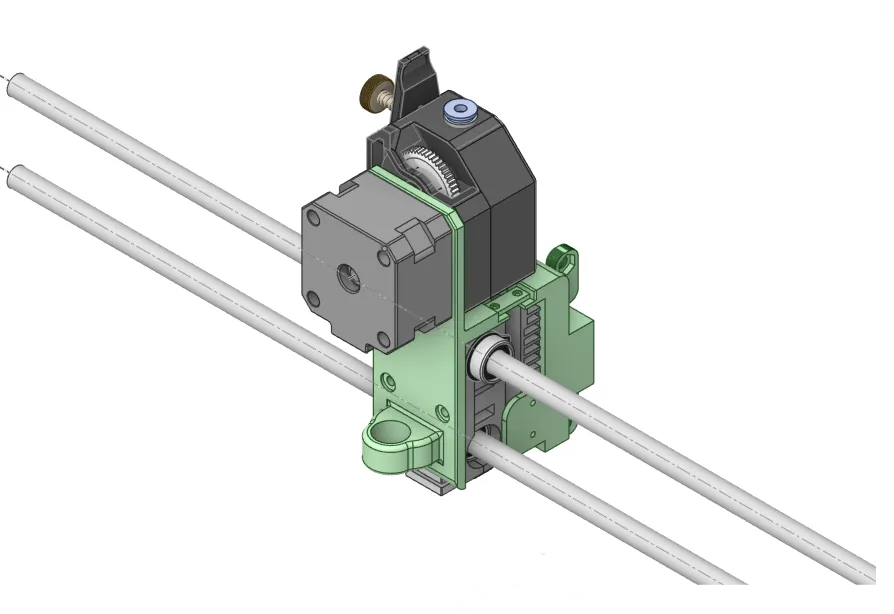 Nâng Cấp Đầu Phun JGAurora A5 A5S D.Drive, Quạt Kép, Abl
