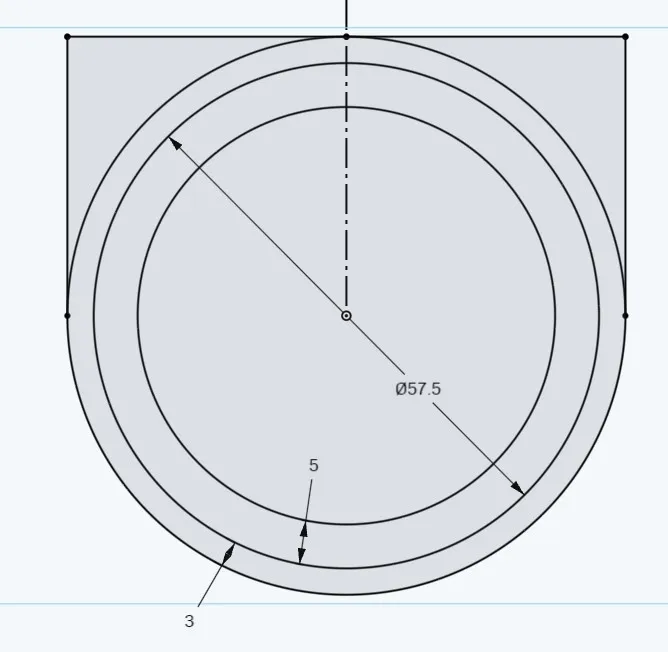 Kệ Treo Tường Để Chai 57mm - Vừa Chai Sriracha