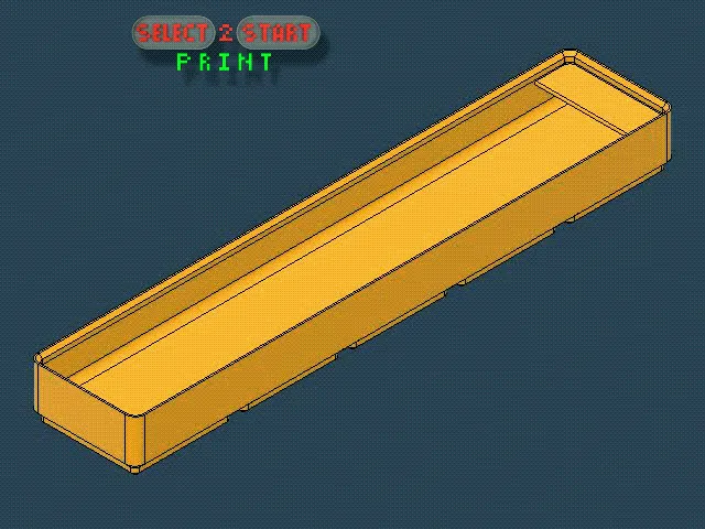 Hộp 5x1x2,5 | Nhãn | Gridfinity | Organizer Bàn làm việc | Dụng cụ