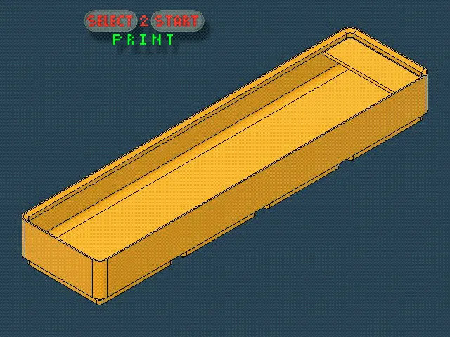 Tiêu đề Thùng 4x1x25 Nhãn Gridfinity Bàn tổ chức Công cụ