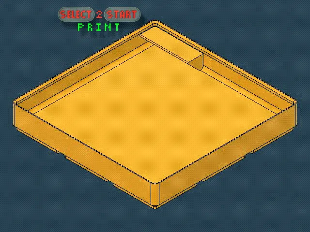 Hộp 3x3x2,5 | Nhãn dán | Gridfinity | Tổ chức bàn làm việc