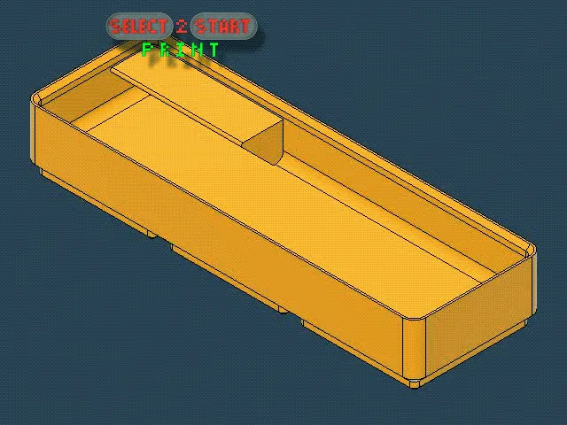 Hộp 1x3x2,5 | Nhãn dán | Gridfinity | Sắp xếp bàn làm việc | Dụng cụ | In dễ dàng