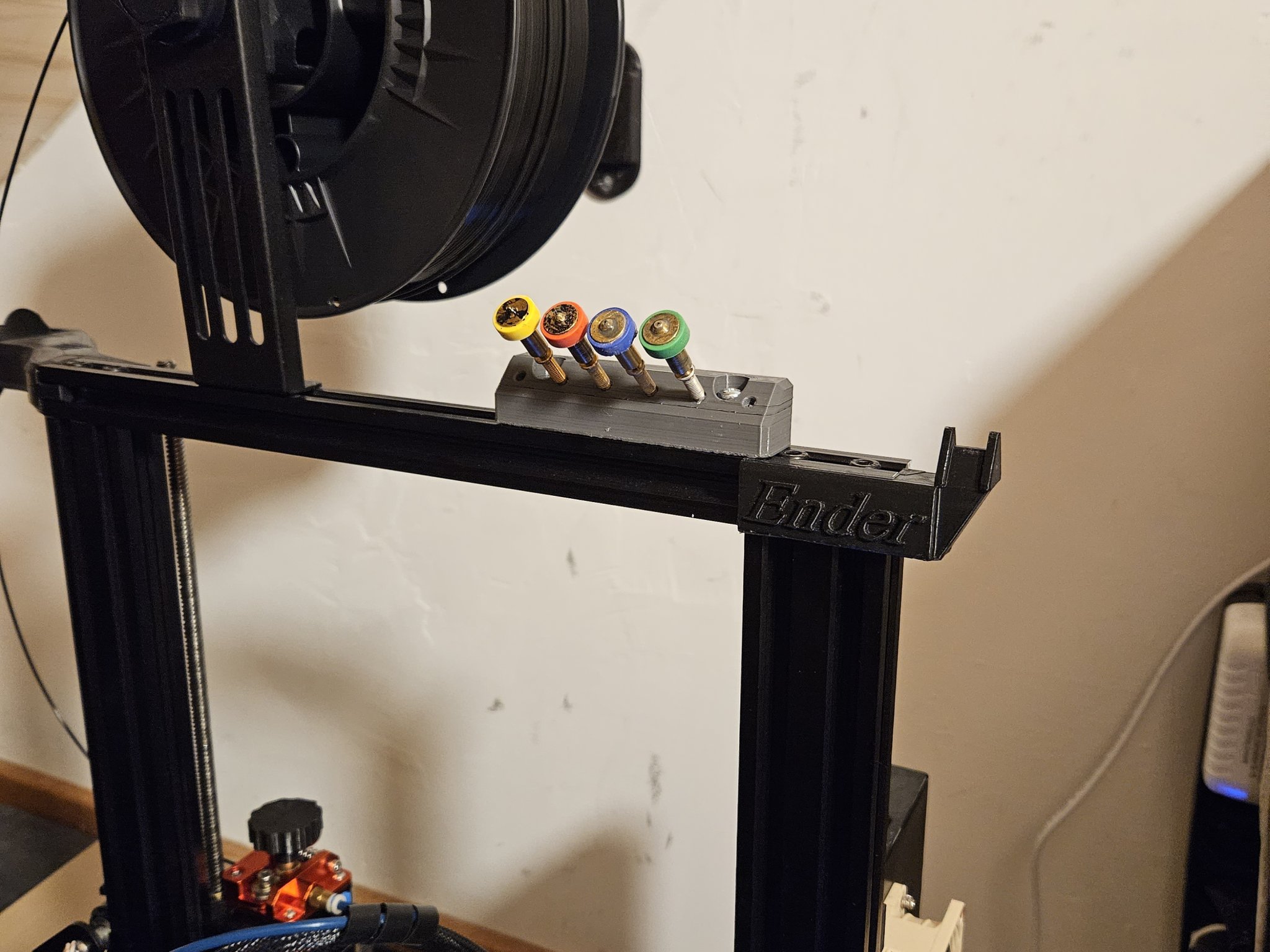 Revo Nozzle holder for 2020 Extrusion