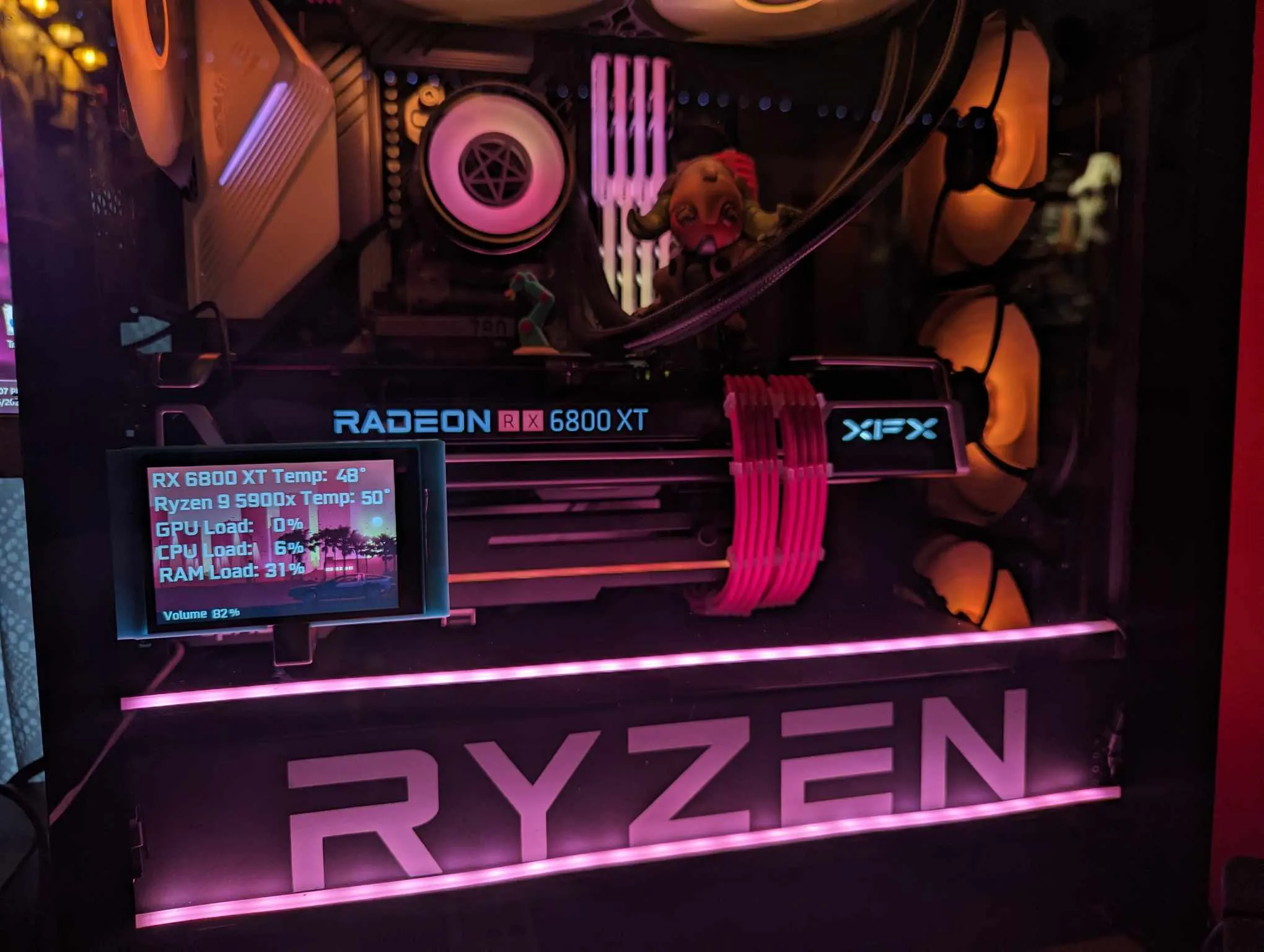 Khung Gắn Kính Màn Hình Turing 3.5 inch