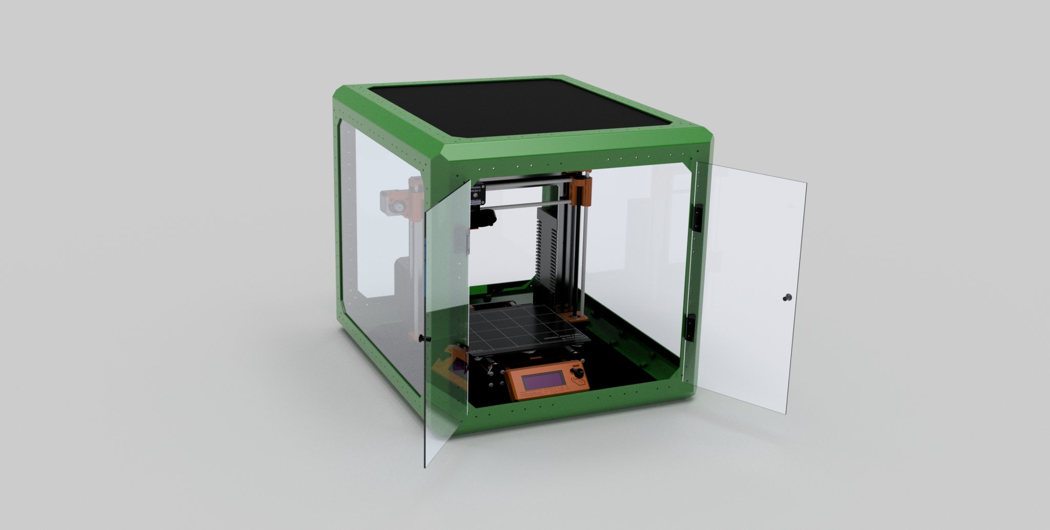Tiêu đề Bao vây Prusa in 3d Tóm tắt Vỏ Prusa in 3d Danh mục Má