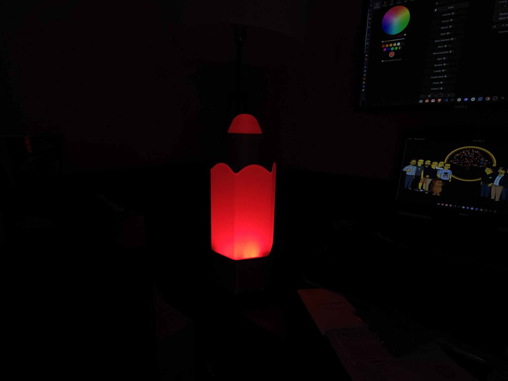 Tiêu đề Đèn bút chì đầy màu sắc WLED Tóm tắt Phiên bản WLE