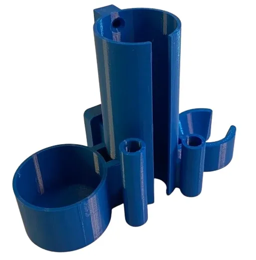 Rifle cleaning station