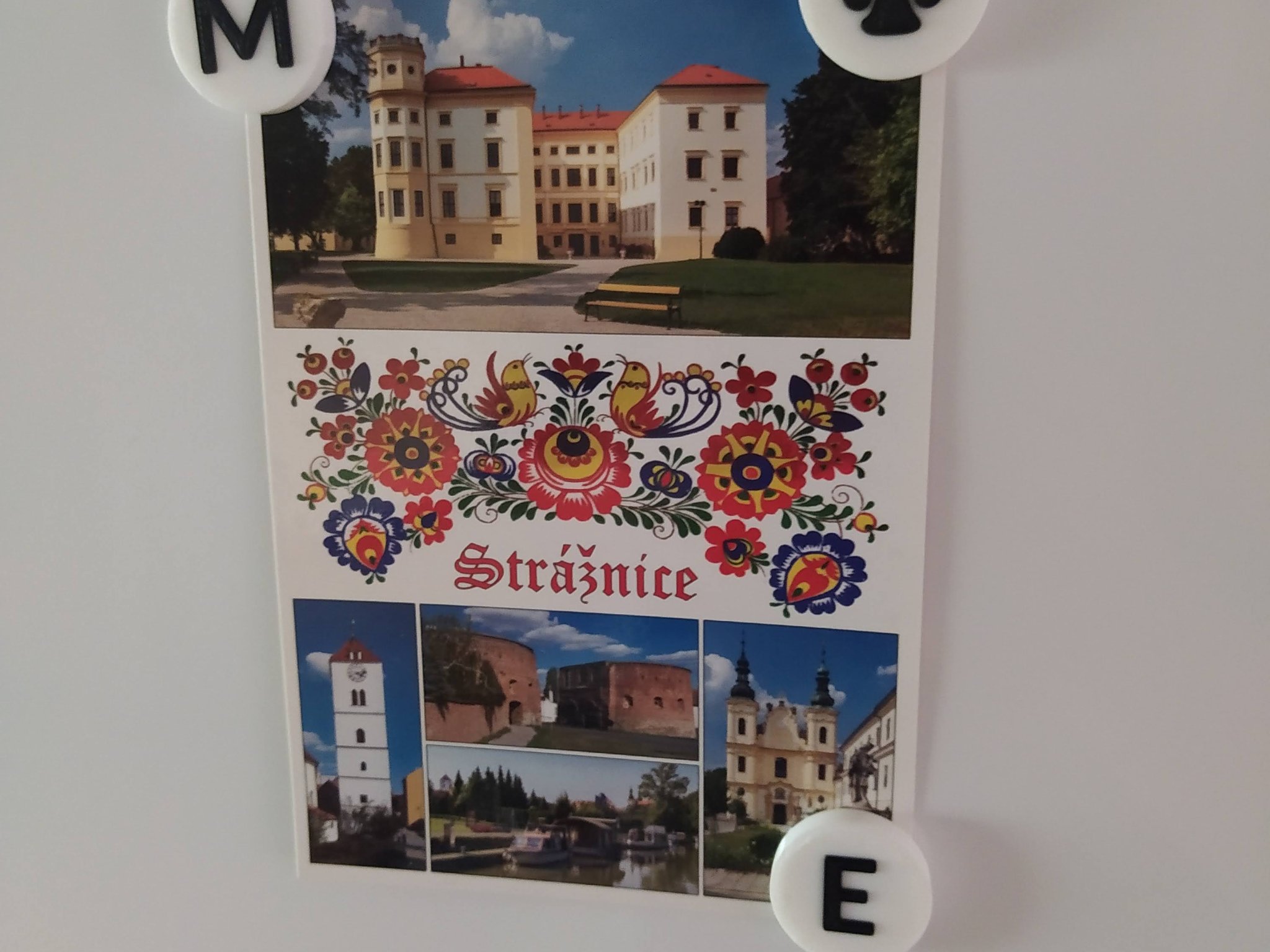 Printed fridge magnets/Tištěné magnetky na lednici