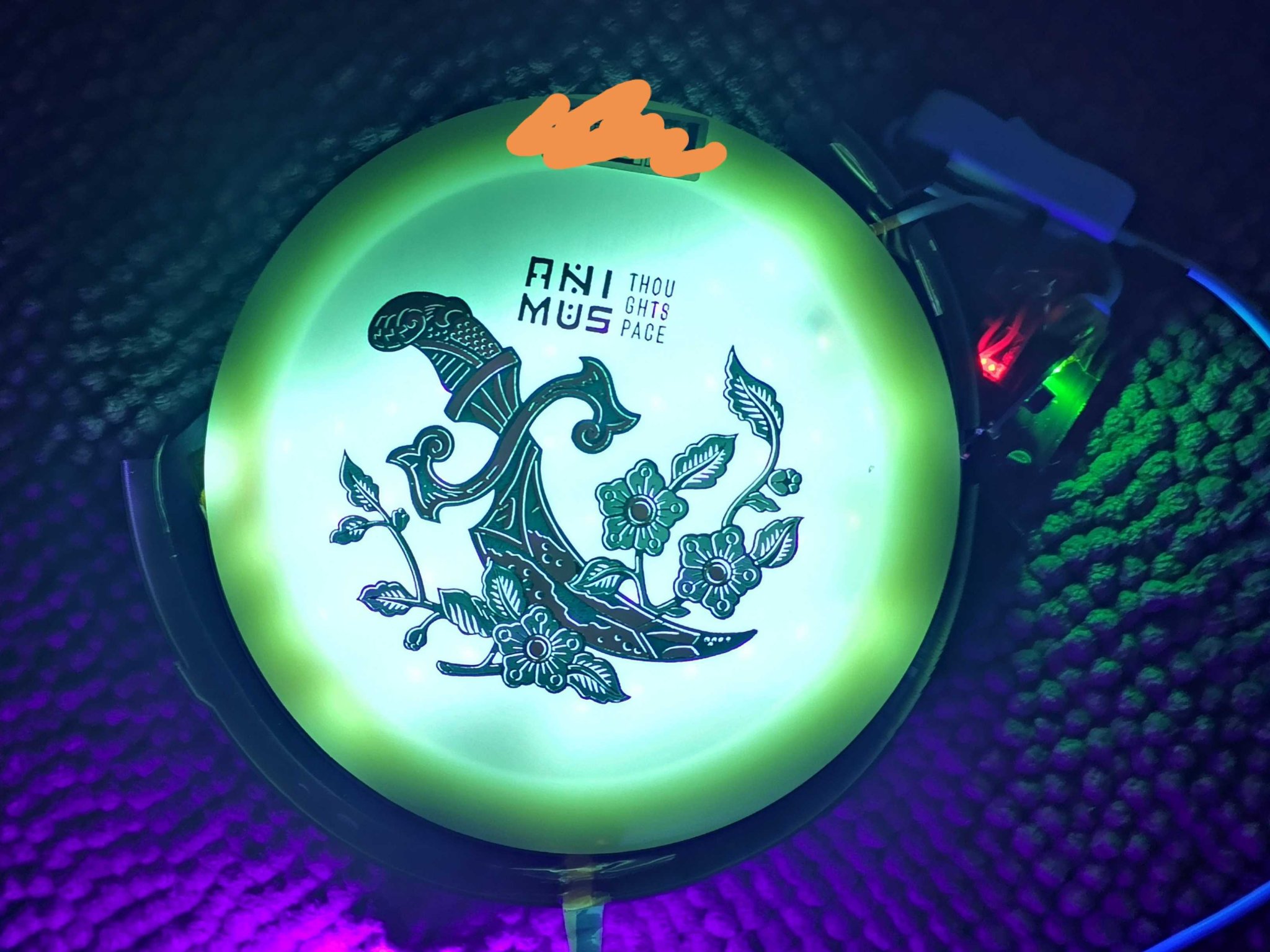 Bộ sạc UV tự động cho đĩa Disc Golf phát sáng vòng đêm