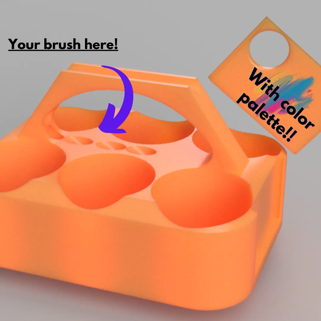 Rổ Sơn 4 trong 1 - Đầy Đủ Cho Bạn! In Đơn Giản.