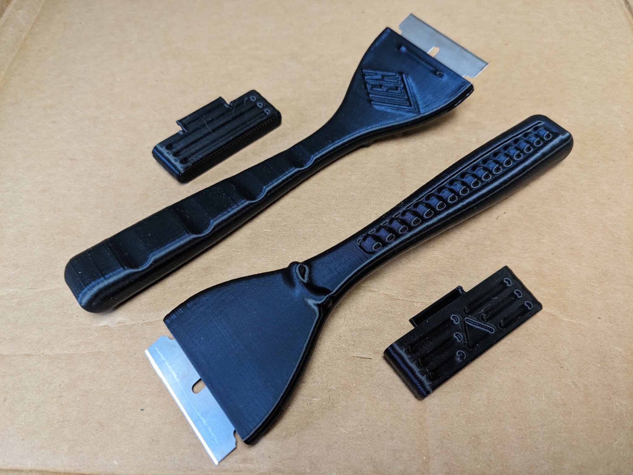 Tiêu đề Tay cầm dụng cụ cạo lưỡi dao cạo một cạnh có nắ