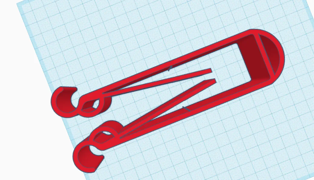 Kẹp trượt tuyết bản rộng 105