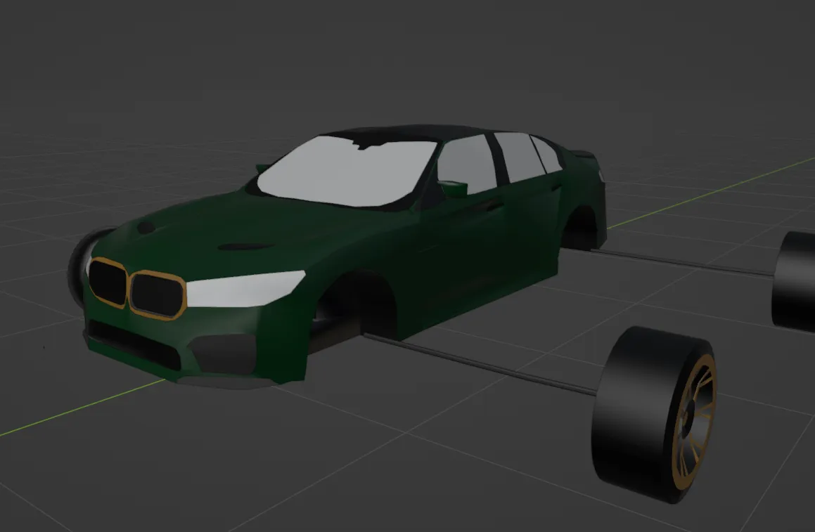 Mô hình xe BMW M5 CS