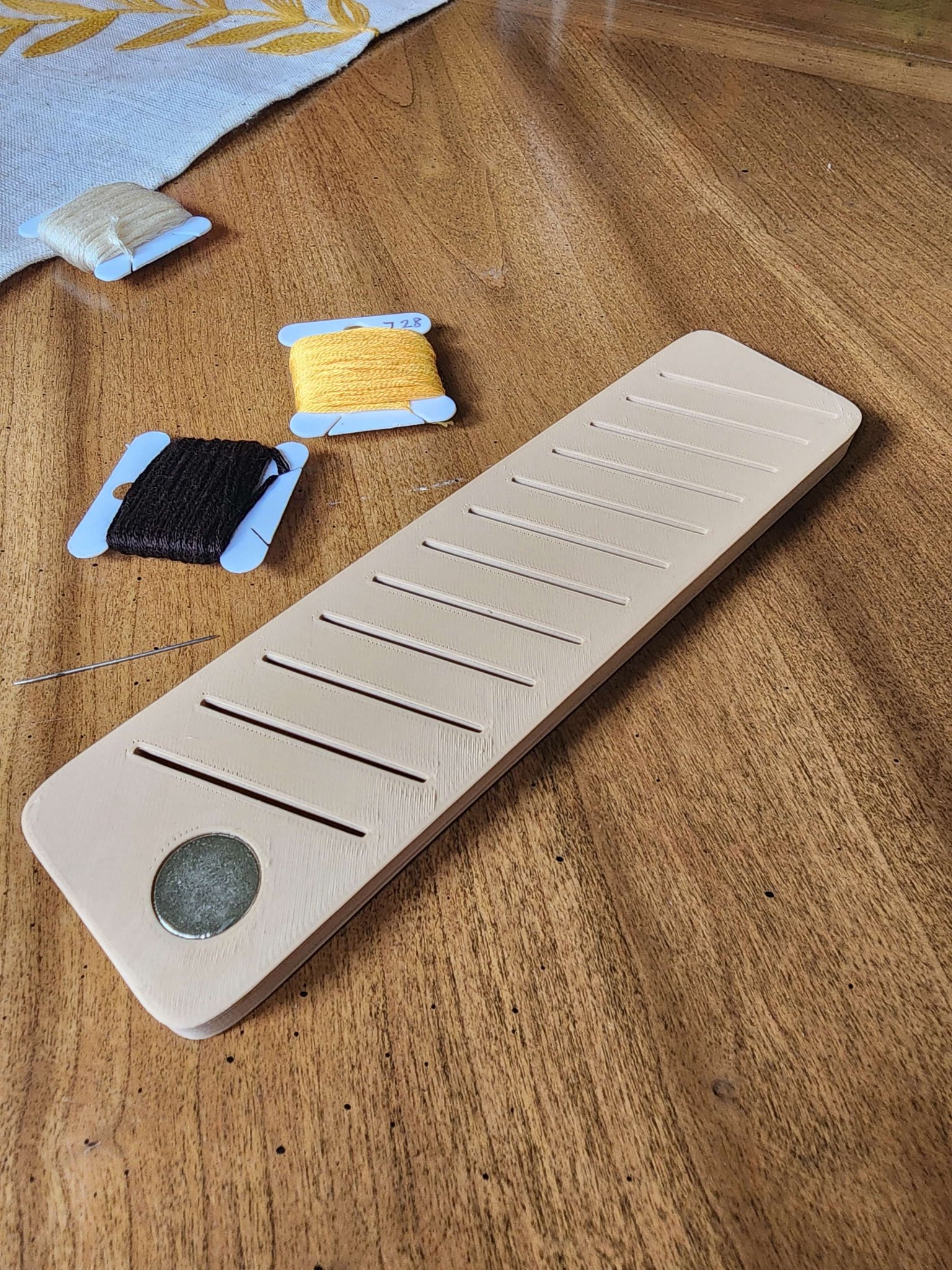 Stitching Floss Bobbin and Needle Holder